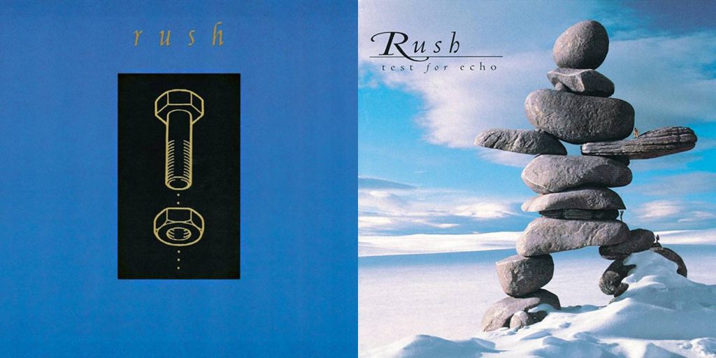Rush - Counterparts and Test for Echo covers
