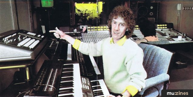 Rupert Hine in studio - Presto