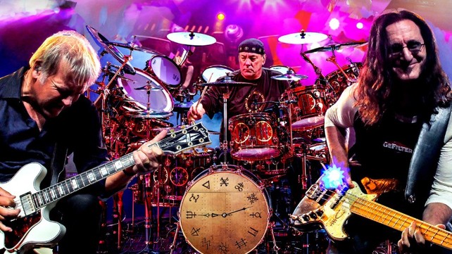 Rush on stage - Clockwork Angels tour