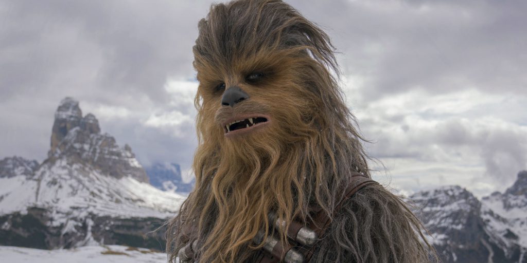 Chewbacca from Solo: A Star Wars Story