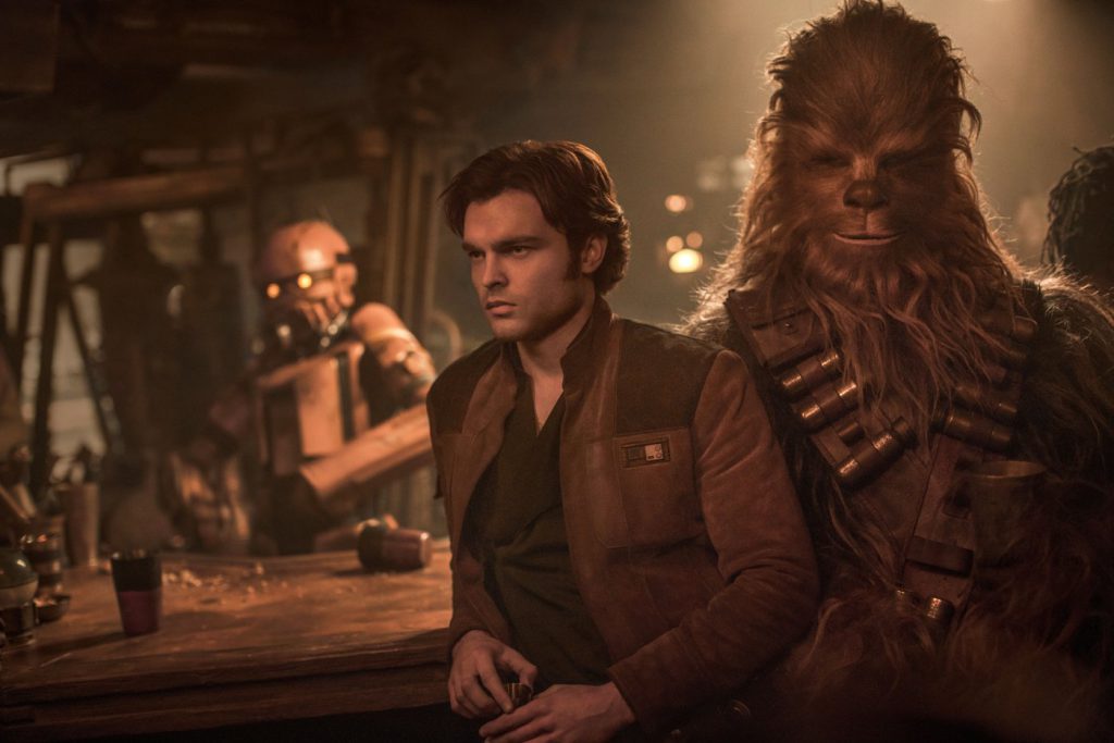Han Solo and Chewbacca, from Solo: A Star Wars Story - photo: Lucasfilm/Disney