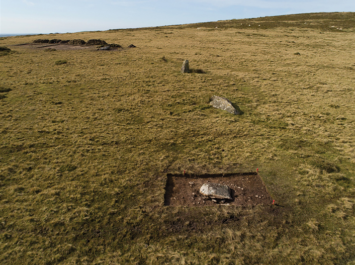 Waun Mawn in western Wales, a possible earlier predecessor to Stonehenge. (Photography by A. Stanford)