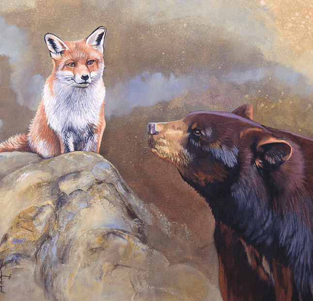 Fox and Bear